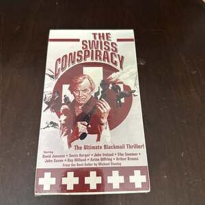 Swiss Conspiracy [VHS 1976] Crime Action w/ David Janssen - Interglobal Video